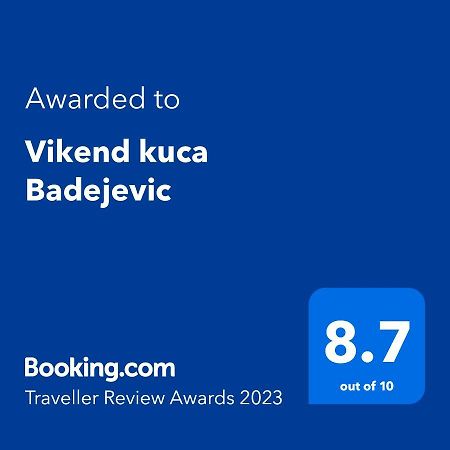 Etno Kuca Badejevic Villa Plavna Ngoại thất bức ảnh